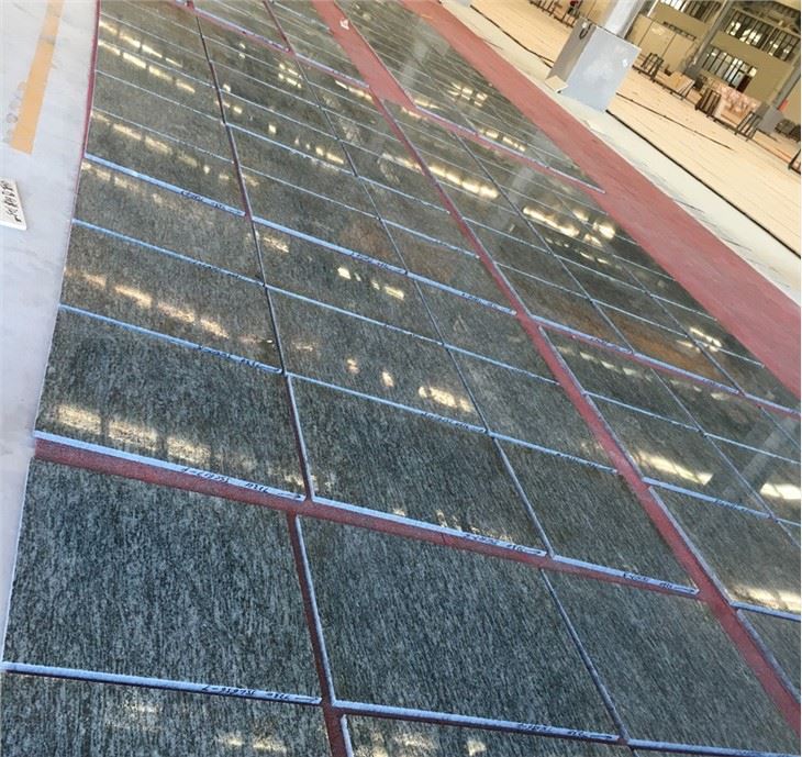 Verde Savana Granite Project Tile
