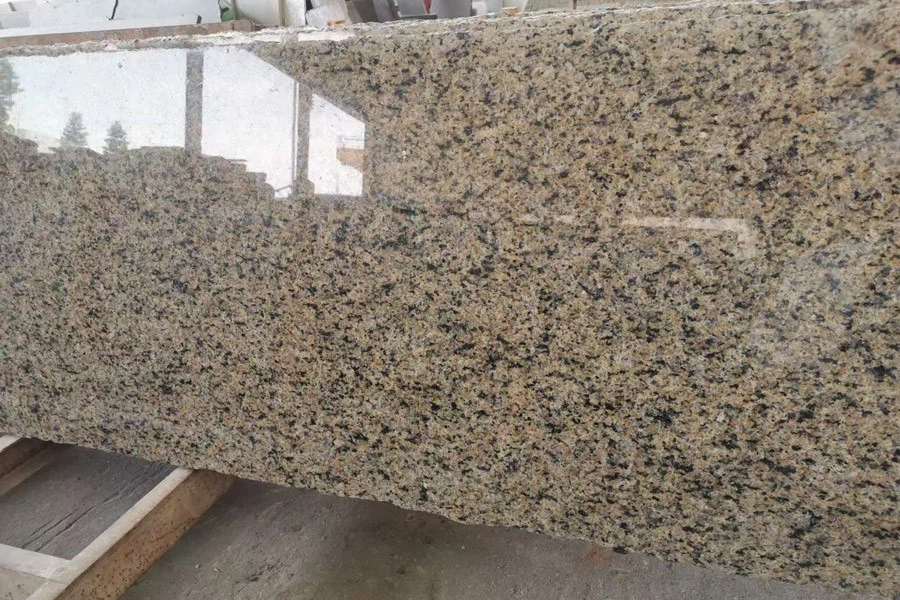 Diamond Yellow Granite Polished Slab Diamond Yellow Granite Polished Slab
